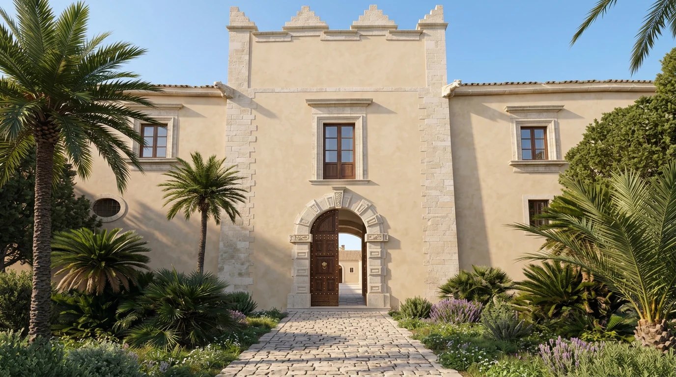 Architecture évocatrice de Al-Funduq aṣ-Ṣiqillī