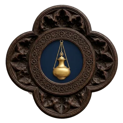 L&rsquo;emblema della khizana: la lampada