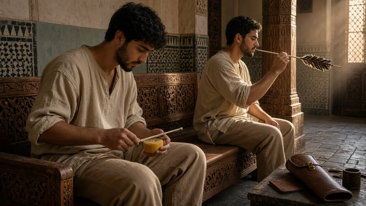رفاق يعملون في العُدّة