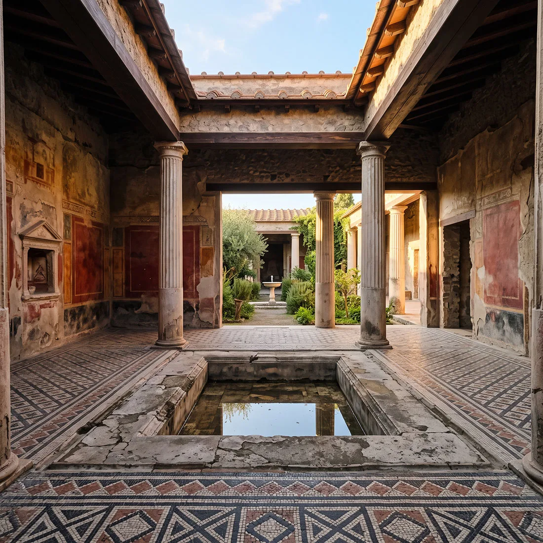Domus romana — atrium