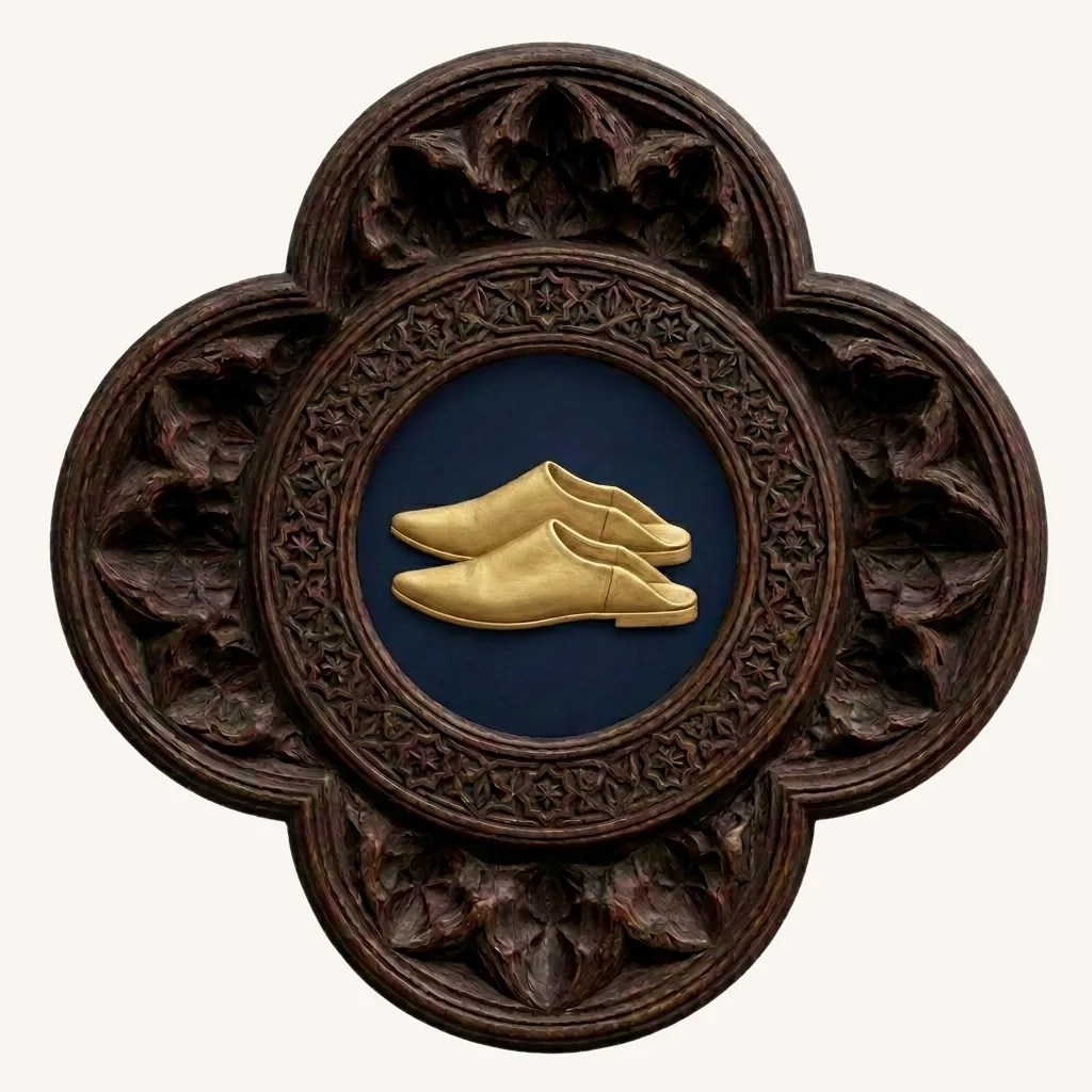 L’emblema del quartiere dei residenti — le babucce