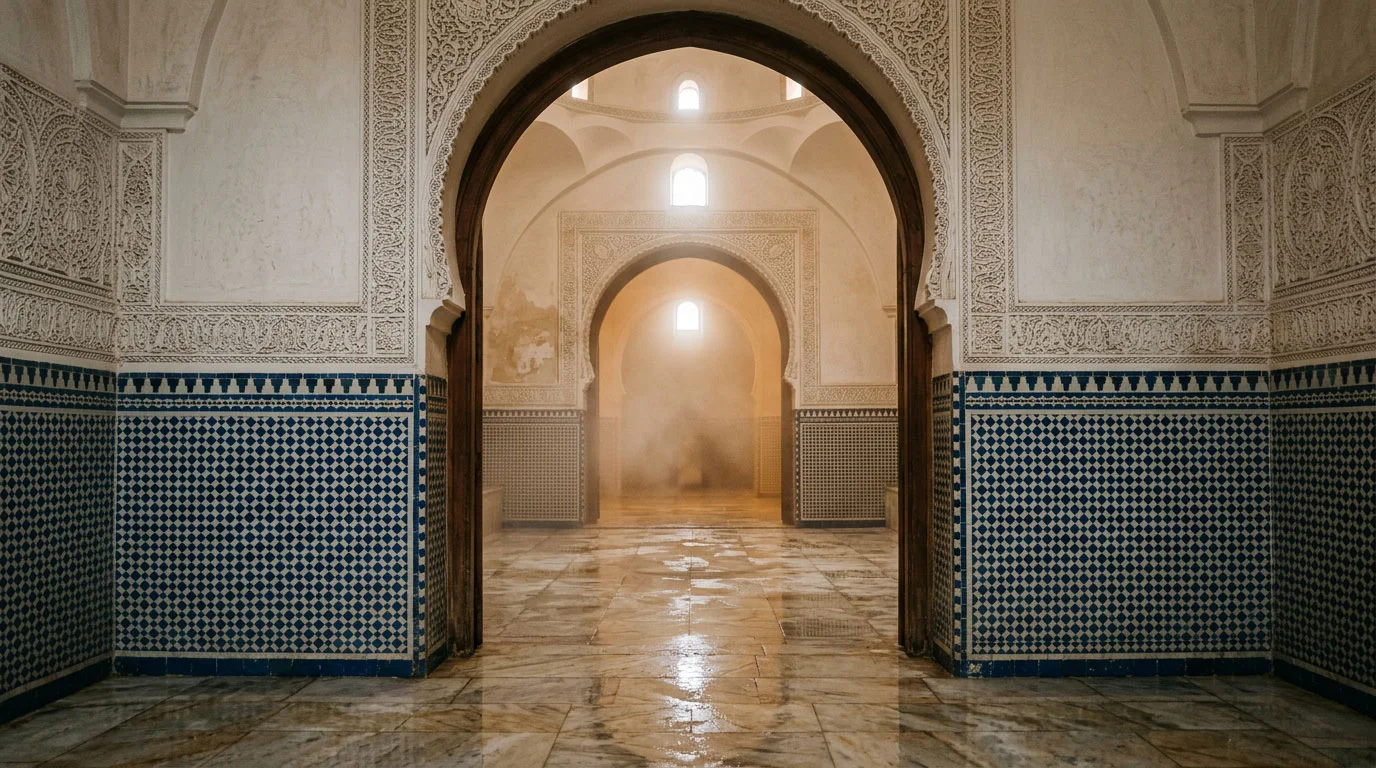 Sale e archi dell’hammām