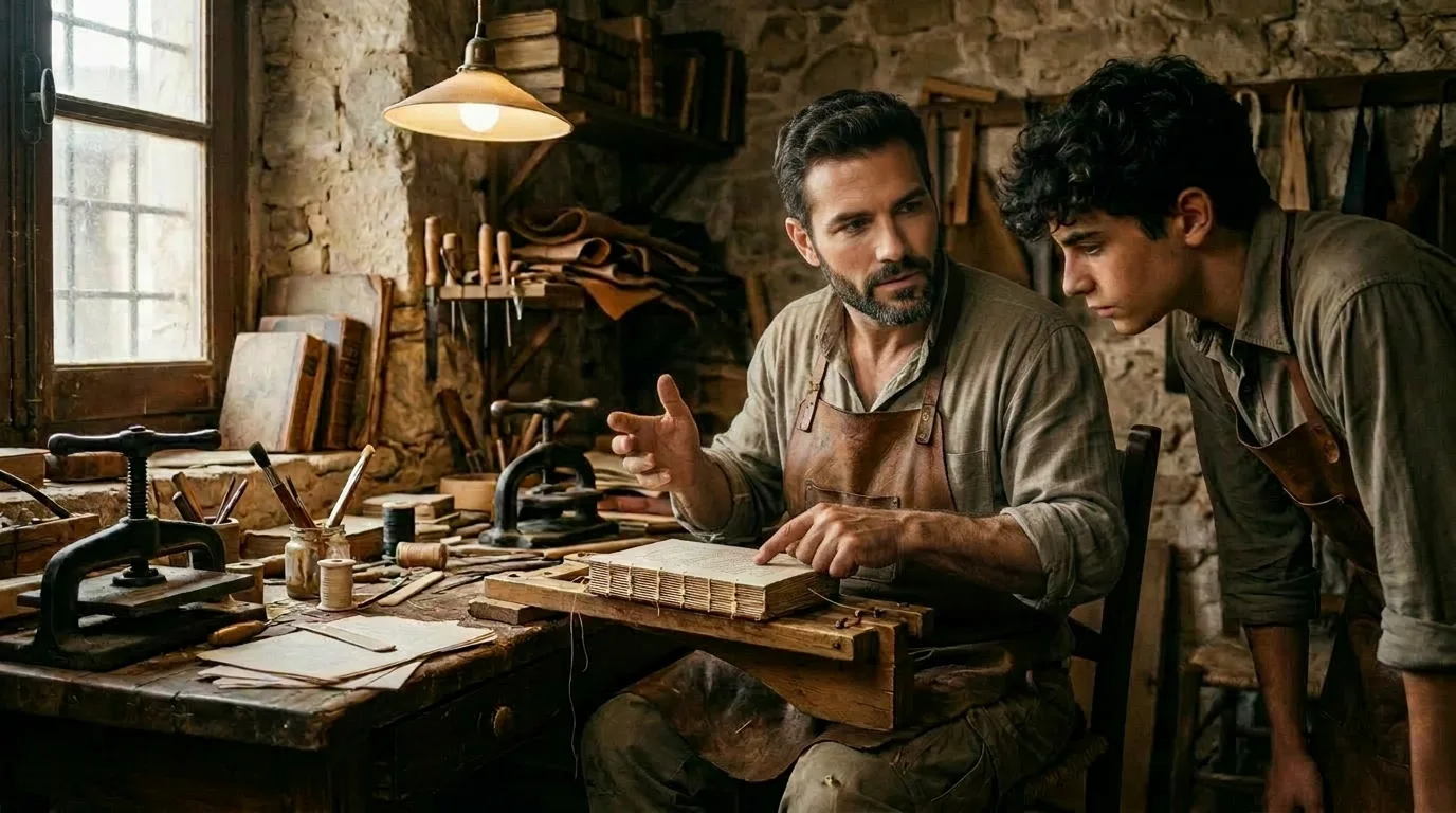 L’atelier de reliure