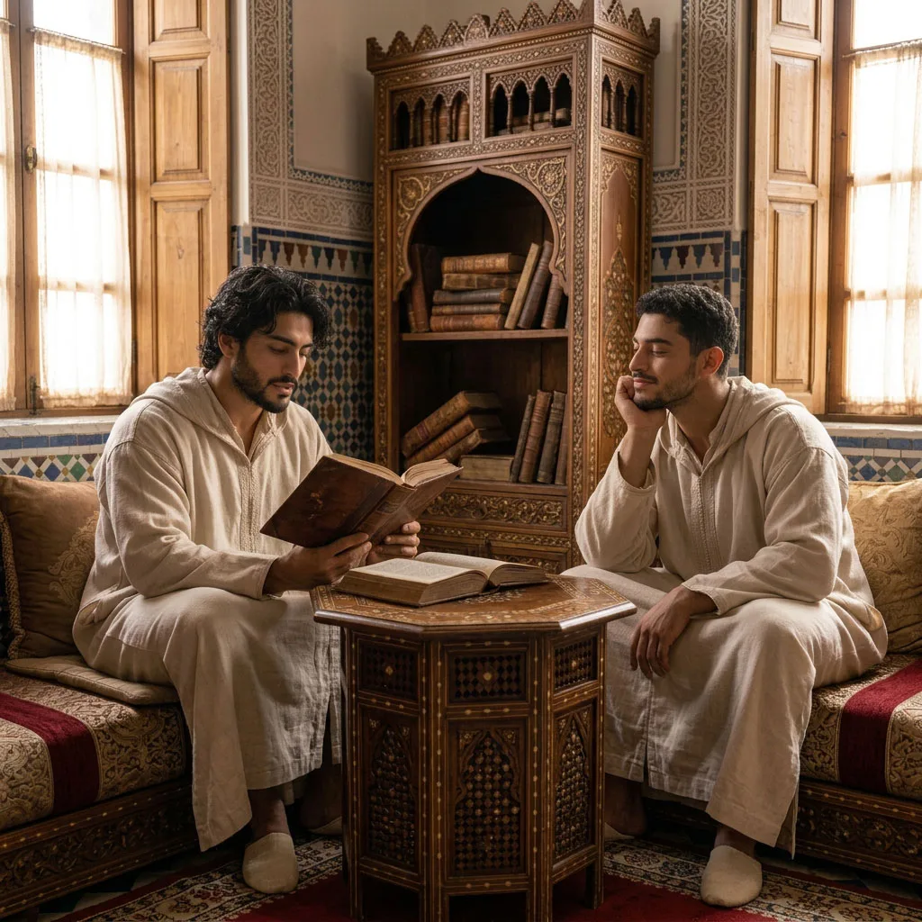 La Khizana, salle des livres