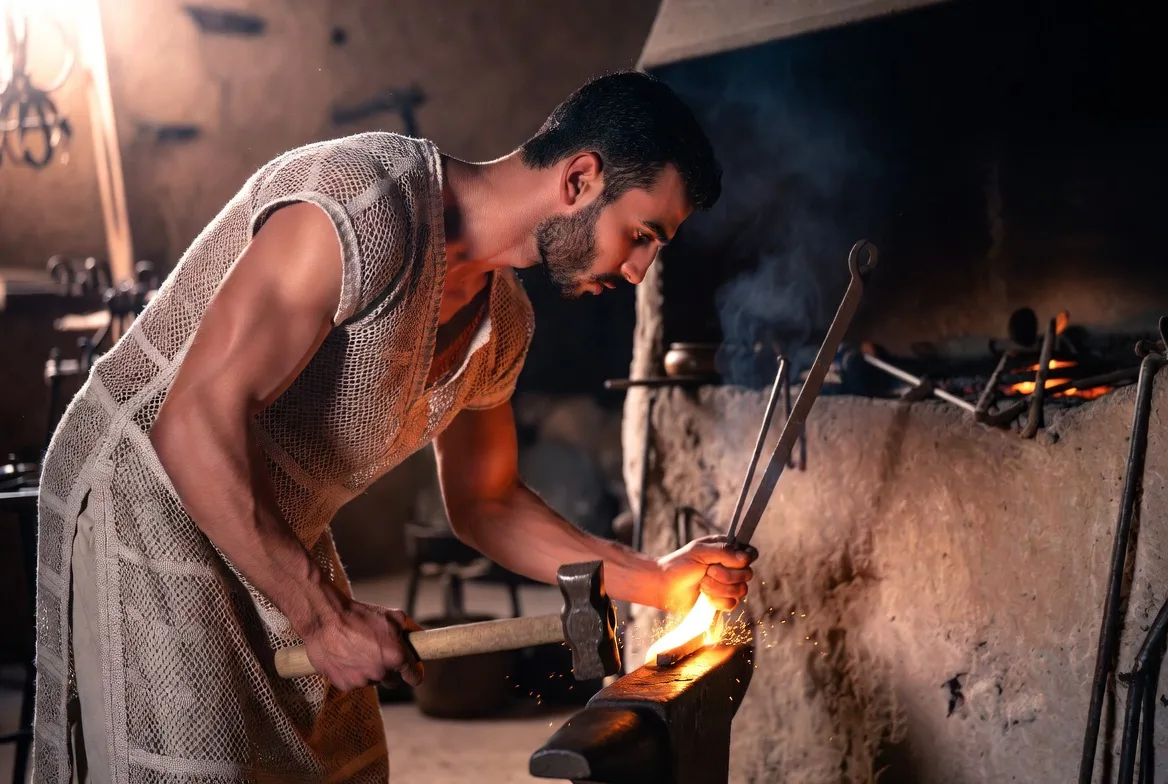 Fucina: il ferro lavorato al fuoco e al martello